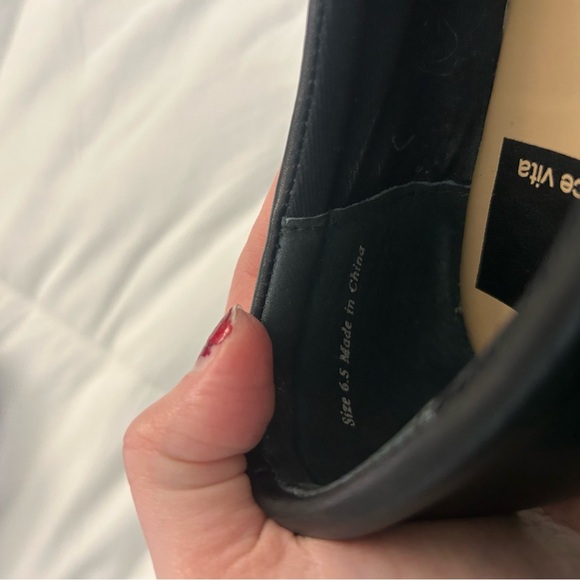 Dolce Vita Reyes Ballet Flats Black Leather - Picture 8 of 10